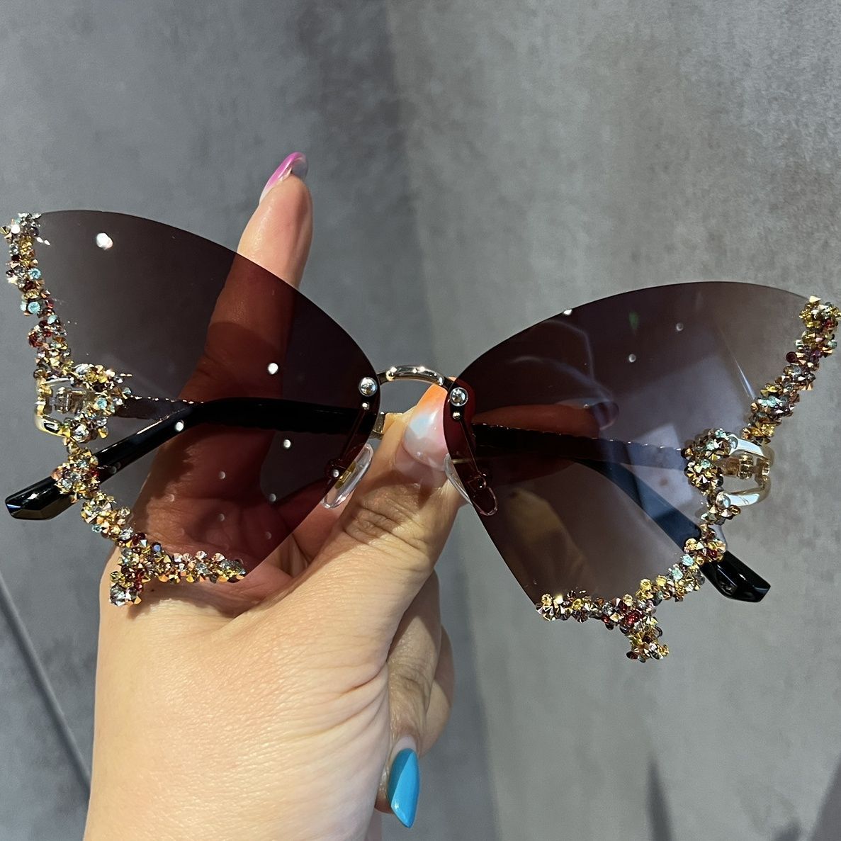New Butterfly Retro Fashion Glasses