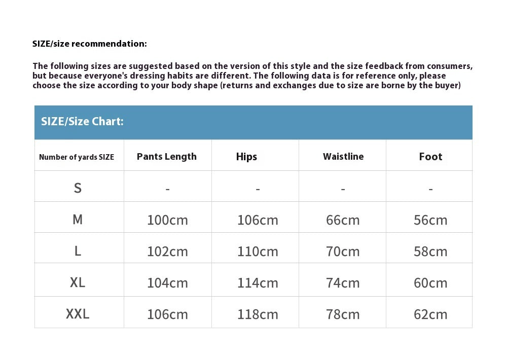 American Sports Casual Straight Trousers Men